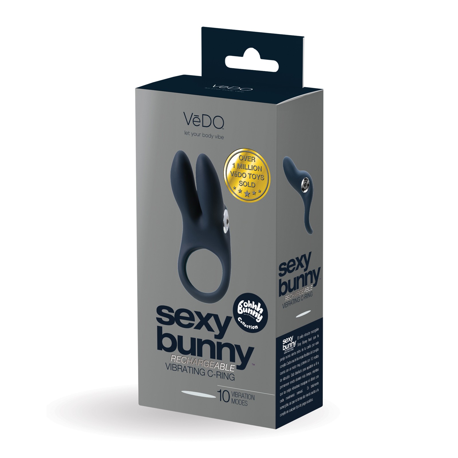 Anillo de Placer Recargable VeDO Bunny Sexy