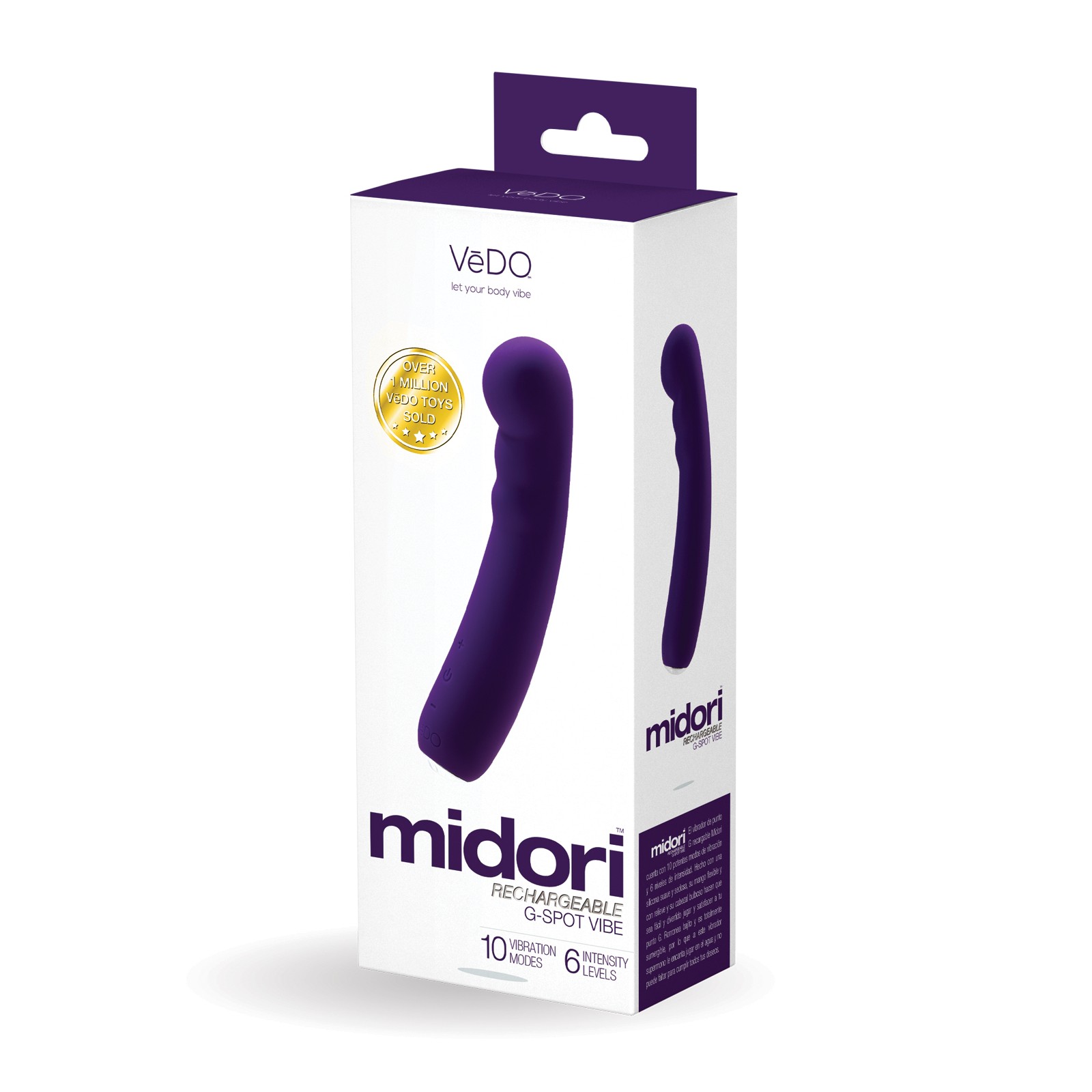 Vibrador G Spot VeDO Midori para Placer Mejorado