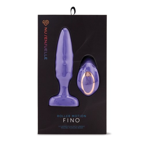 Nu Sensuelle Fino Roller Motion Plug with Remote Control