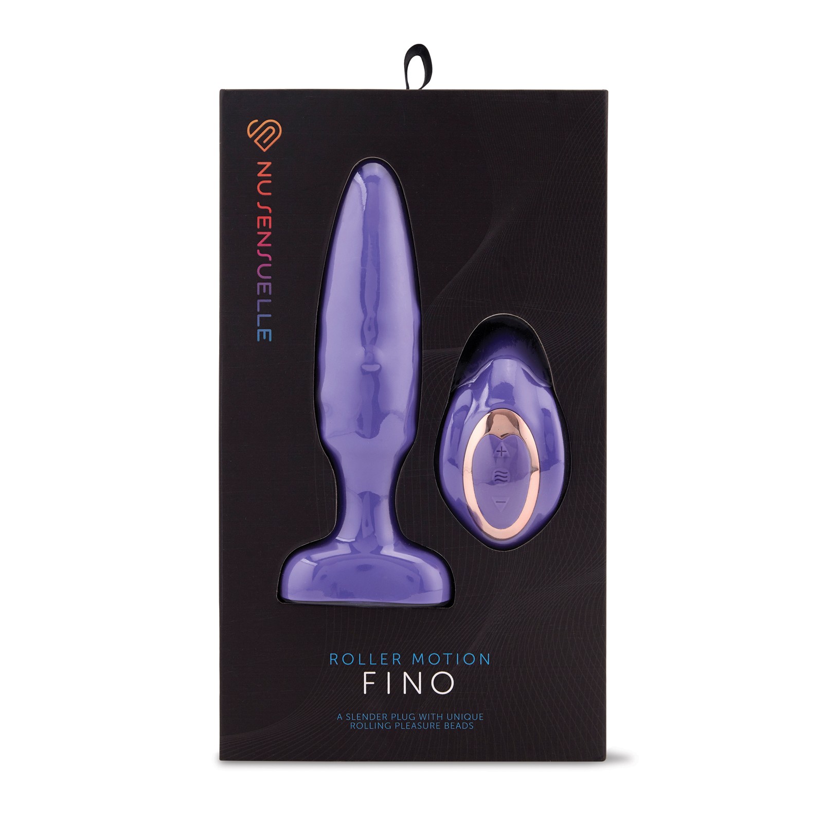 Nu Sensuelle Fino Roller Motion Plug with Remote Control