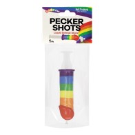 Pecker Shot Syringe Rainbow