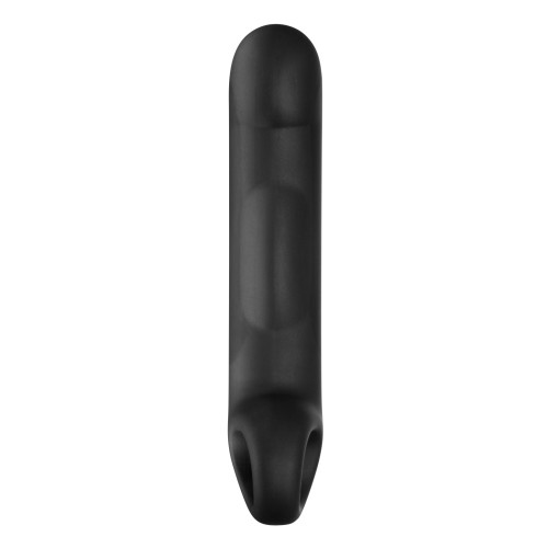 Dildo Electro G-Spot Silicone Noir Ovid para G-spot y Próstata