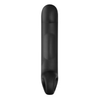 Dildo Electro G-Spot Silicone Noir Ovid para G-spot y Próstata