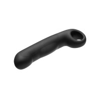 Dildo Electro G-Spot Silicone Noir Ovid para G-spot y Próstata