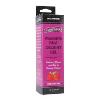 GoodHead Warming Oral Delight Gel Strawberry