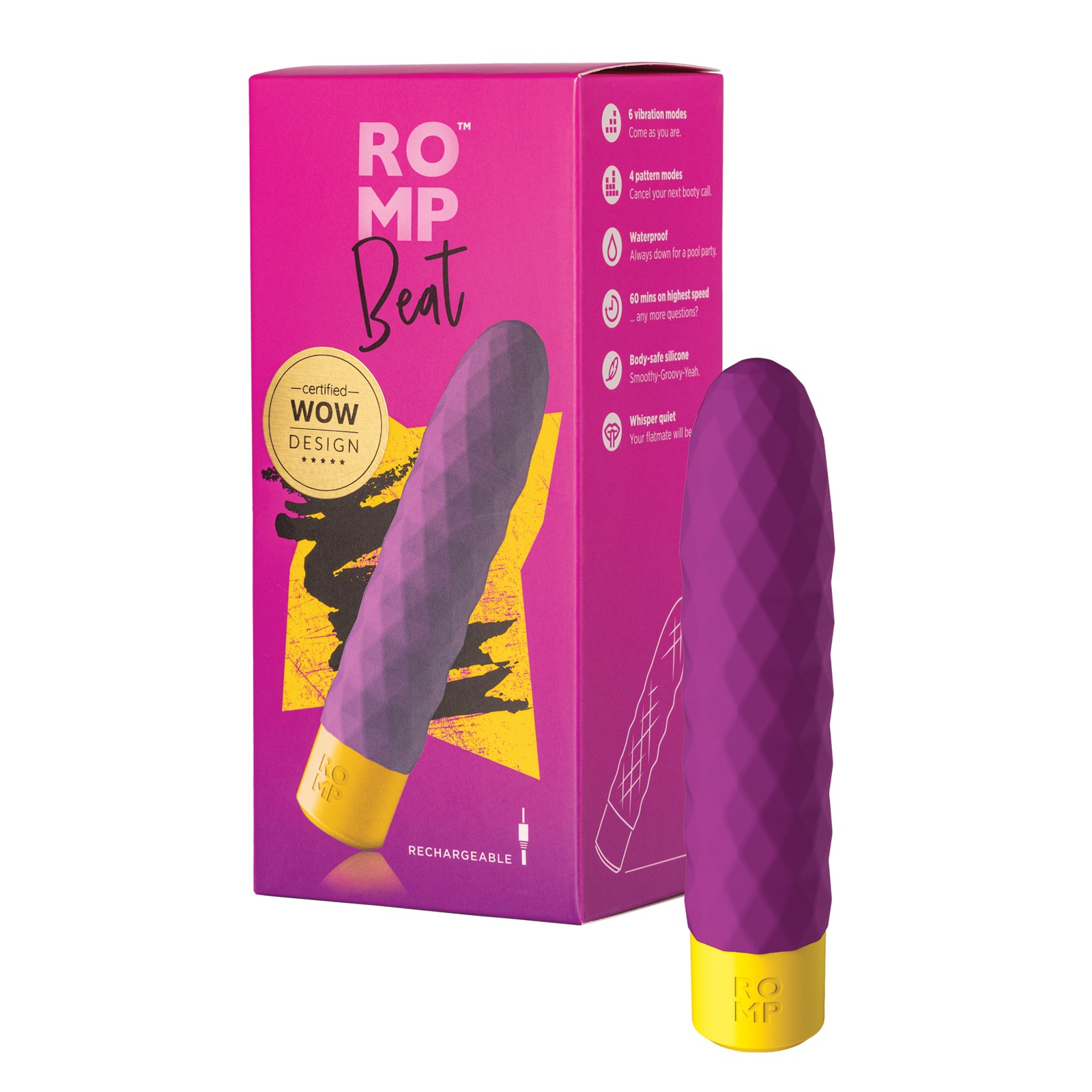 ROMP Beat Compact Bullet Vibrator