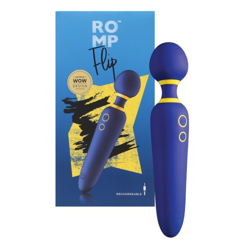 ROMP Flip Wand Massager - Blue