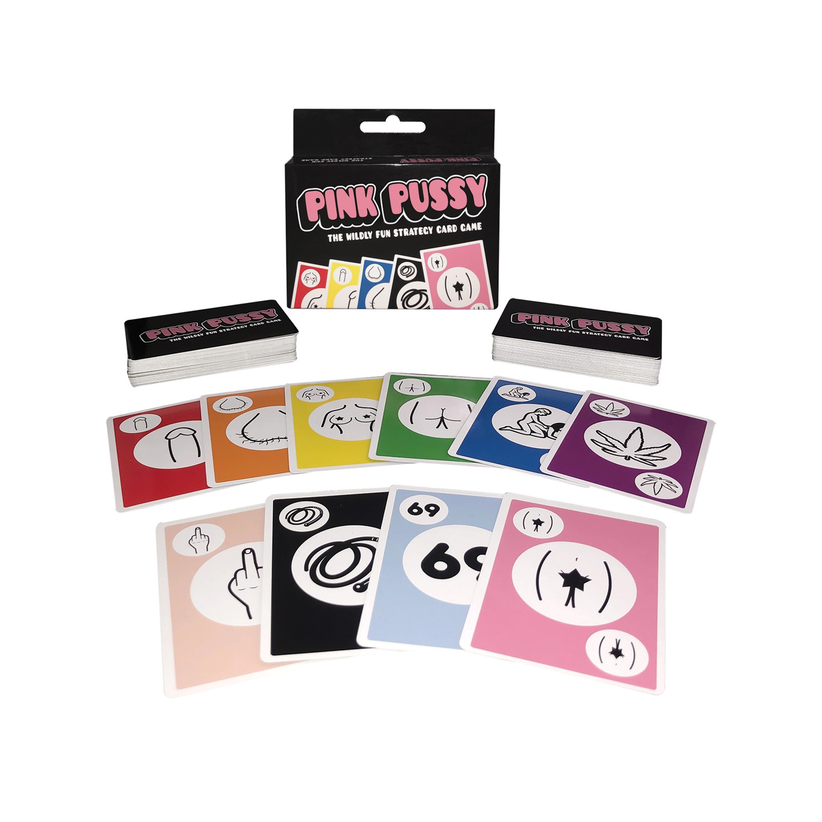 Emocionante Juego de Cartas Pink Pussy para Adultos