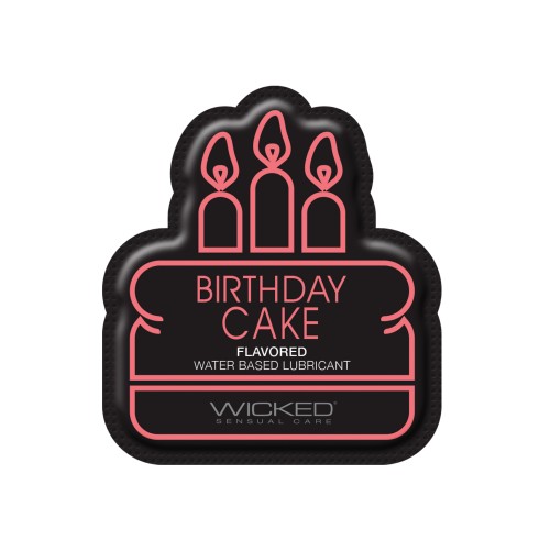 Wicked Sensual Care Birthday Cake Water Based Lube