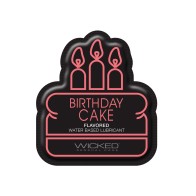 Wicked Sensual Care Birthday Cake Water Based Lube