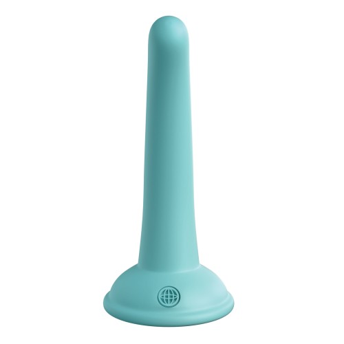 Dillio Platinum 5" Curious Five Silicone Dildo - Teal