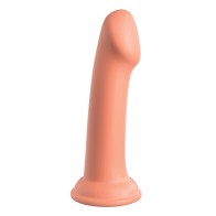 Dildo de Silicona Dillio Platinum de 6 Pulgadas Big Hero - Durazno