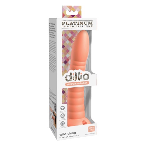 Dildo de Silicona Dillio Platinum Wild Thing para Sensaciones Definitivas