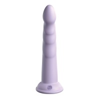 Dildo Slim Siete de 7 Pulgadas de Silicona Dillio Platinum Morado