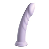 Dildo de Silicona Dillio Platinum de 8 pulgadas Super Eight Púrpura