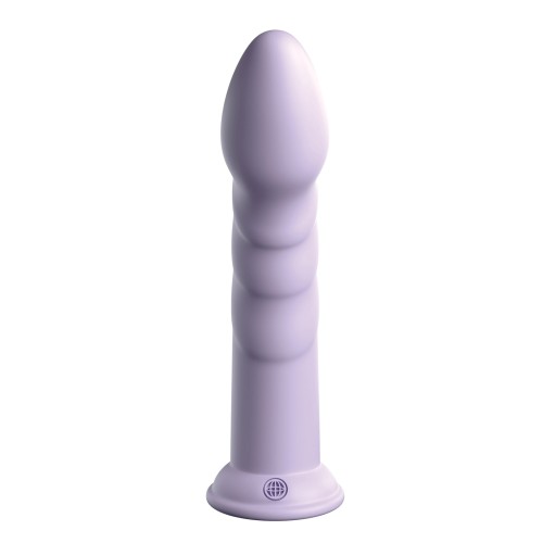 Dildo de Silicona Dillio Platinum de 8 pulgadas Super Eight Púrpura