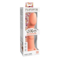 Dillio Platinum Dildo de Silicona Super Eight Melocotón