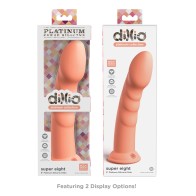 Dillio Platinum Super Eight Silicone Dildo Peach