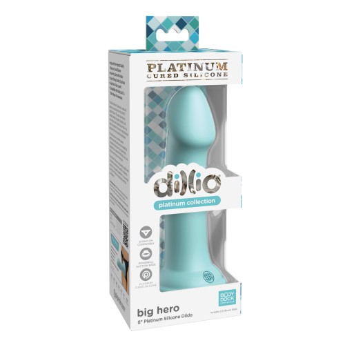 Dildo de Silicona Dillio Platinum 6 Pulgadas para Uso Versátil