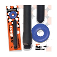 Oxballs Oxshot Silicone Butt Nozzle with Flex Cockring