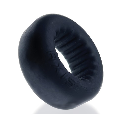 Anillo para el Pene Oxballs Axis Rib Griphold - Negro Hielo