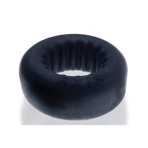 Anillo para el Pene Oxballs Axis Rib Griphold - Negro Hielo