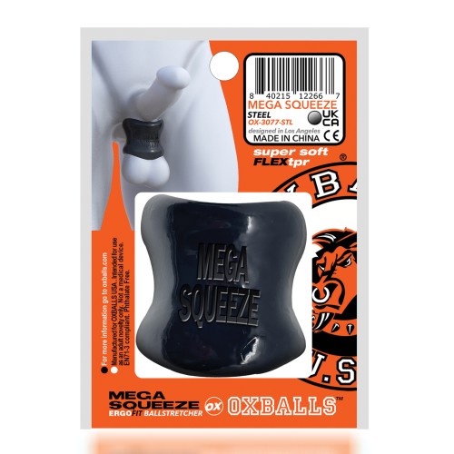 Oxballs Mega Squeeze Ballstretcher Black