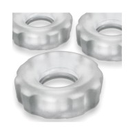 Hunky Junk Super Huj 3 Pack Cockrings for Enhanced Pleasure