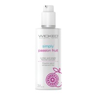 Wicked Sensual Care Water Based Lubricant Passion Fruit