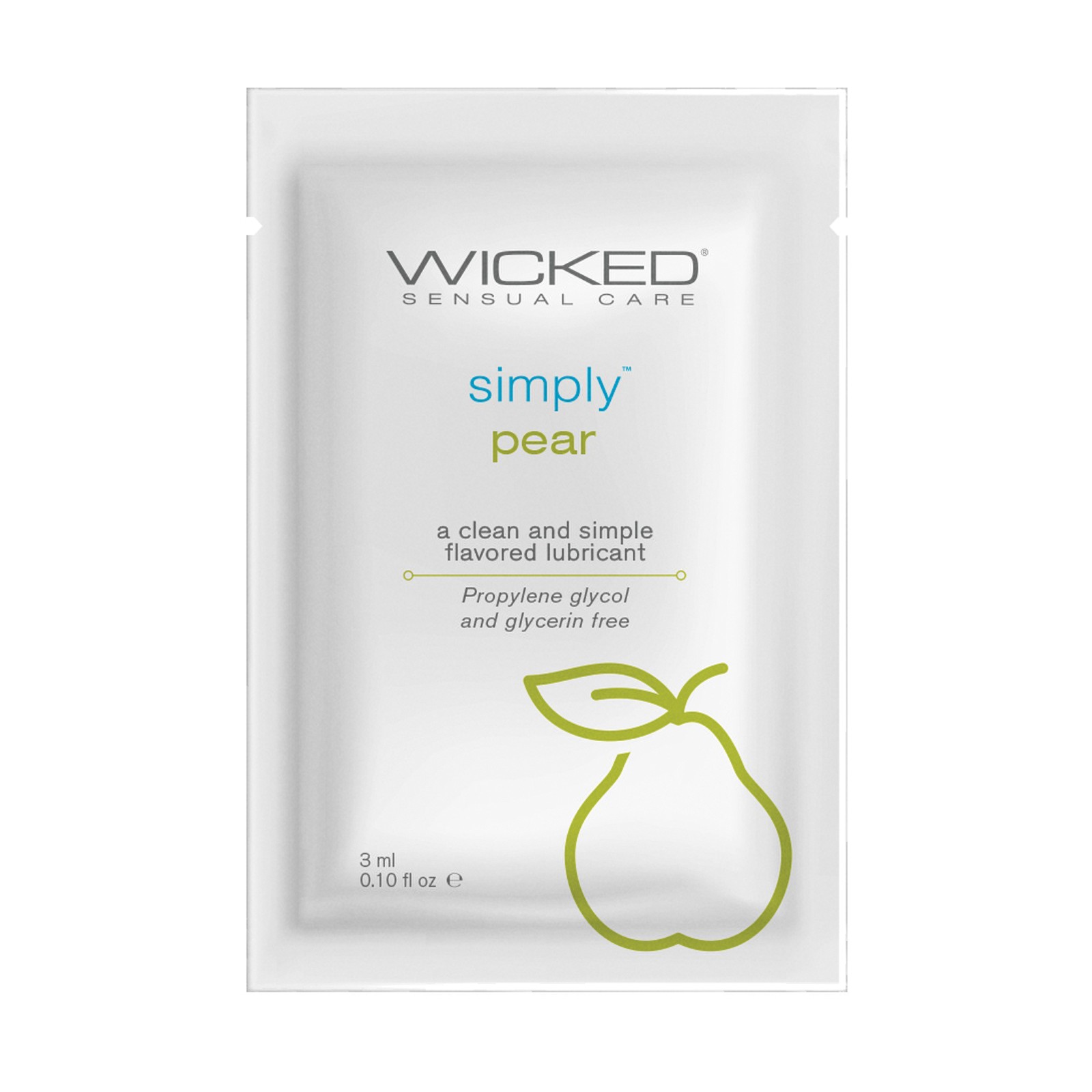 Lubricante a Base de Agua Wicked Sensual Care Pera