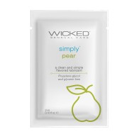 Lubricante a Base de Agua Wicked Sensual Care Pera