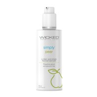 Wicked Sensual Care Simply Water Based Lubricant 2.3 oz Pear