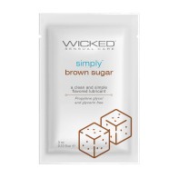 Lubricante a Base de Agua Wicked Sensual Care Azúcar Moreno