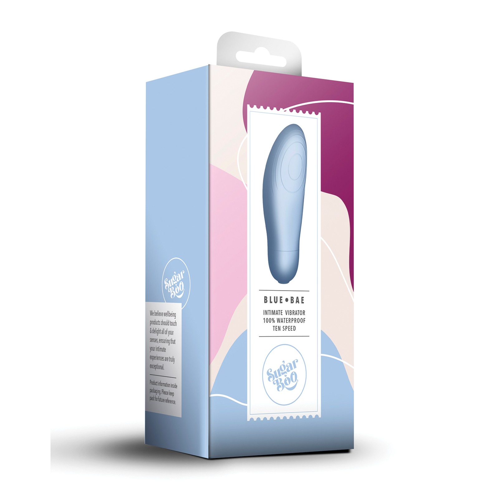 SugarBoo Blue Bae Vibrator - 10 Vibration Modes