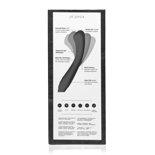 Je Joue Juno Flex G Spot Vibrator - Black Pleasure