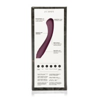 Vibrador de Punto G Je Joue Juno - Púrpura