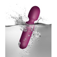 SugarBoo Playful Passion Wand Vibrator - Burgundy