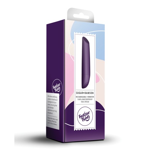 SugarBoo Sugar Damson Rechargeable Vibrator 10 Functions