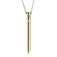 Charmed 7X Vibrating Necklace Gold