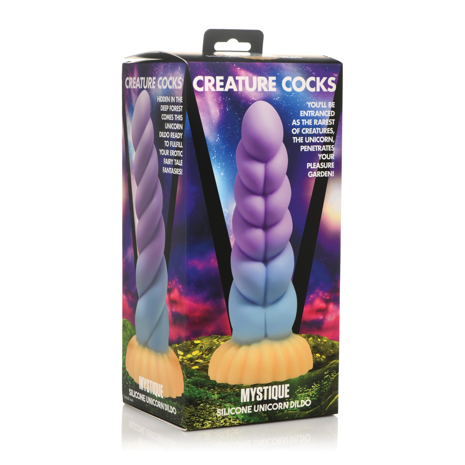 Creature Cocks Dildo de Silicona Unicornio Multicolor