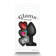 Glams Xchange Heart Gem Small