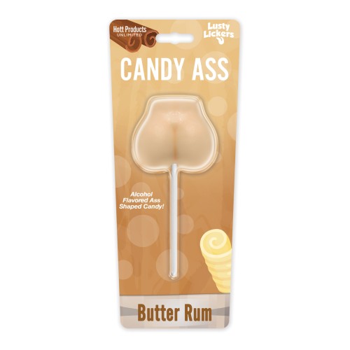 Chupetines Candy Ass Booty Pops - Mantequilla de Ron