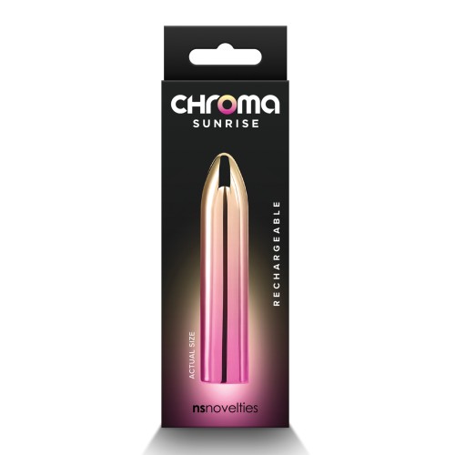 Vibrador Chroma Sunrise Rosa Oro