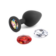 Glams Xchange Round Gem Medium Accessory