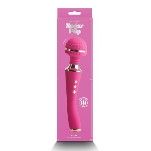 Sugar Pop Bliss Wand Vibrator Pink