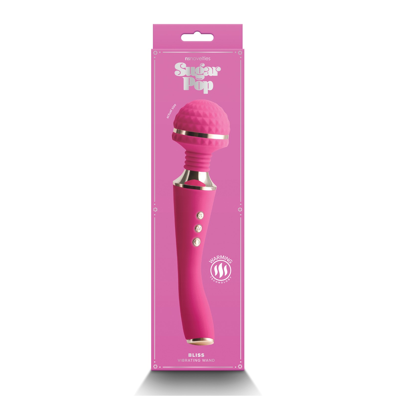 Sugar Pop Bliss Wand Vibrator Pink