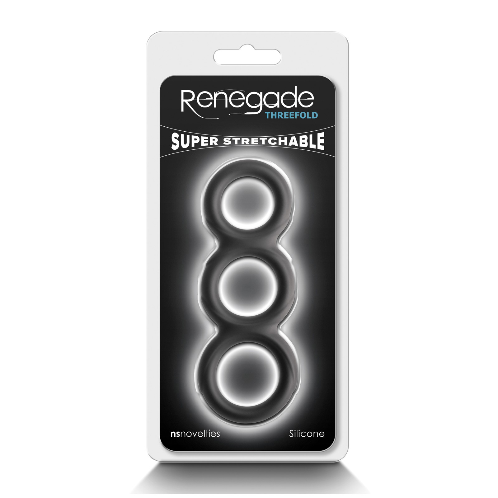 Renegade Threefold Cock Rings - Black