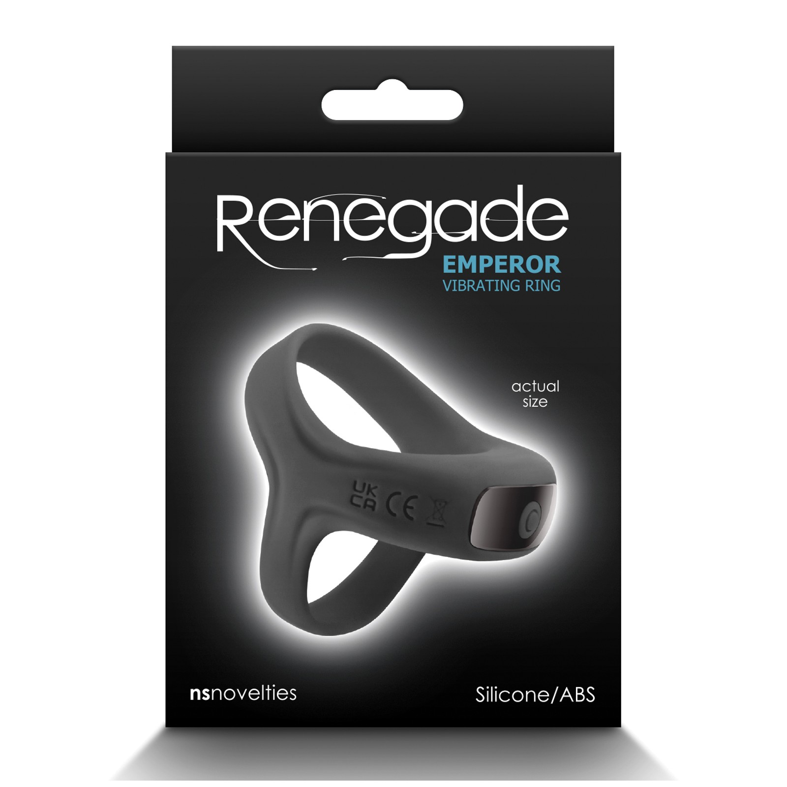 Renegade Emperor Black Vibrating Ring