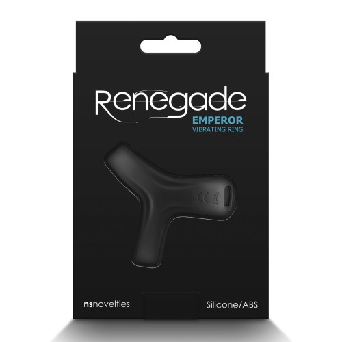 Renegade Emperor Black Vibrating Ring