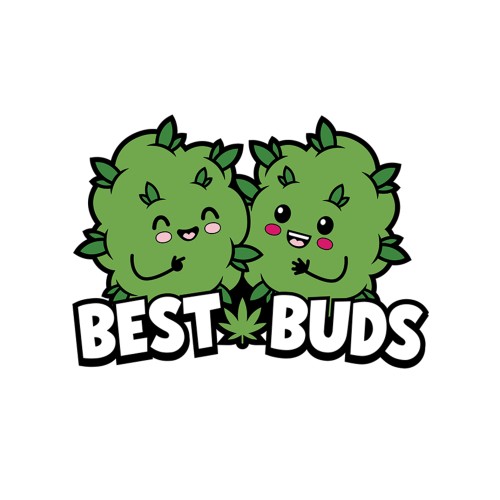 Pin Best Buds de Wood Rocket Verde para Amantes del Cannabis